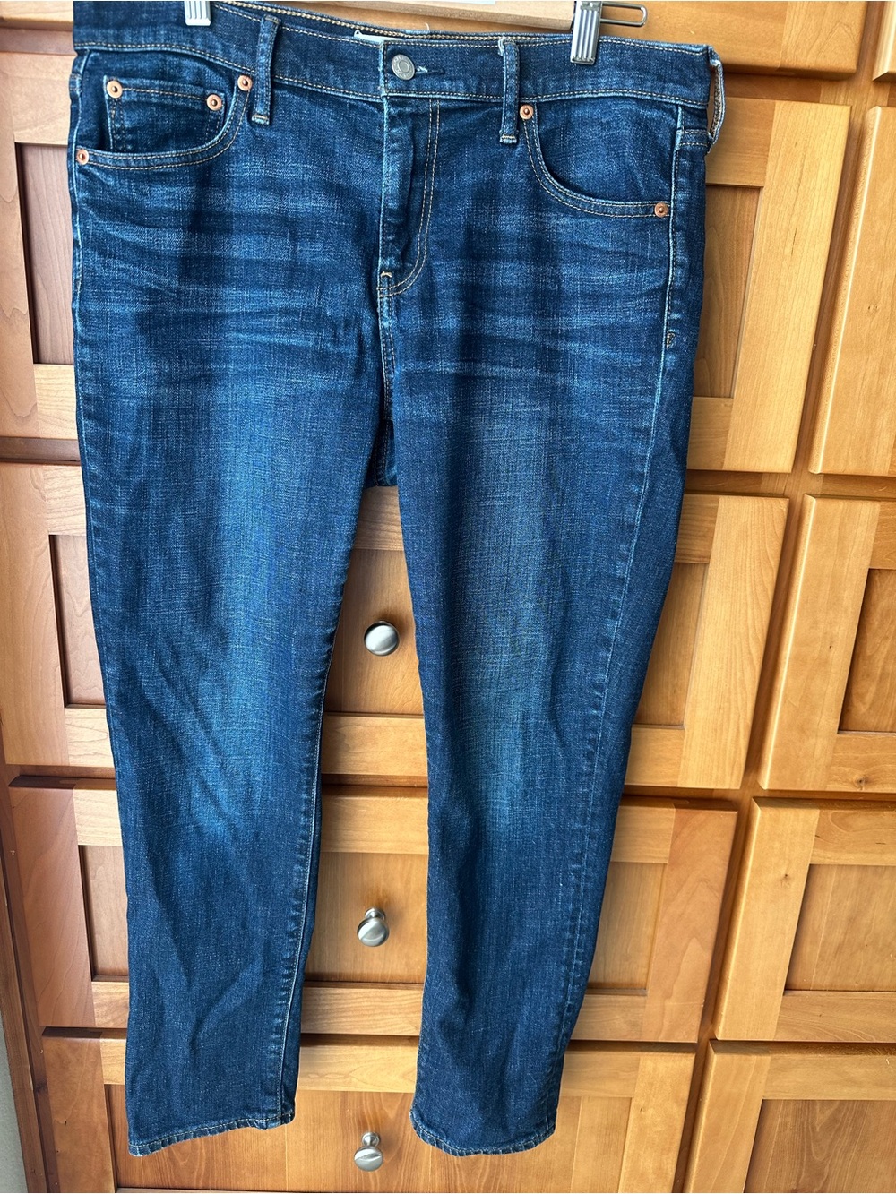 GAP Dark Blue indigo Jeans 30 best girlfriend